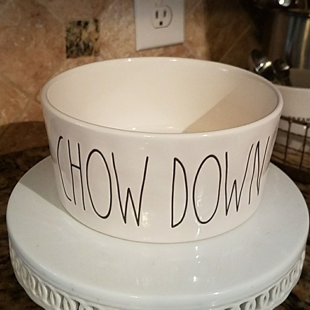 Rae Dunn dog bowl